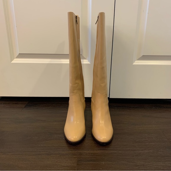 Madewell Selina Tall Boot Extended Calf in Desert Dune 6.5 NWOT - Picture 4 of 8